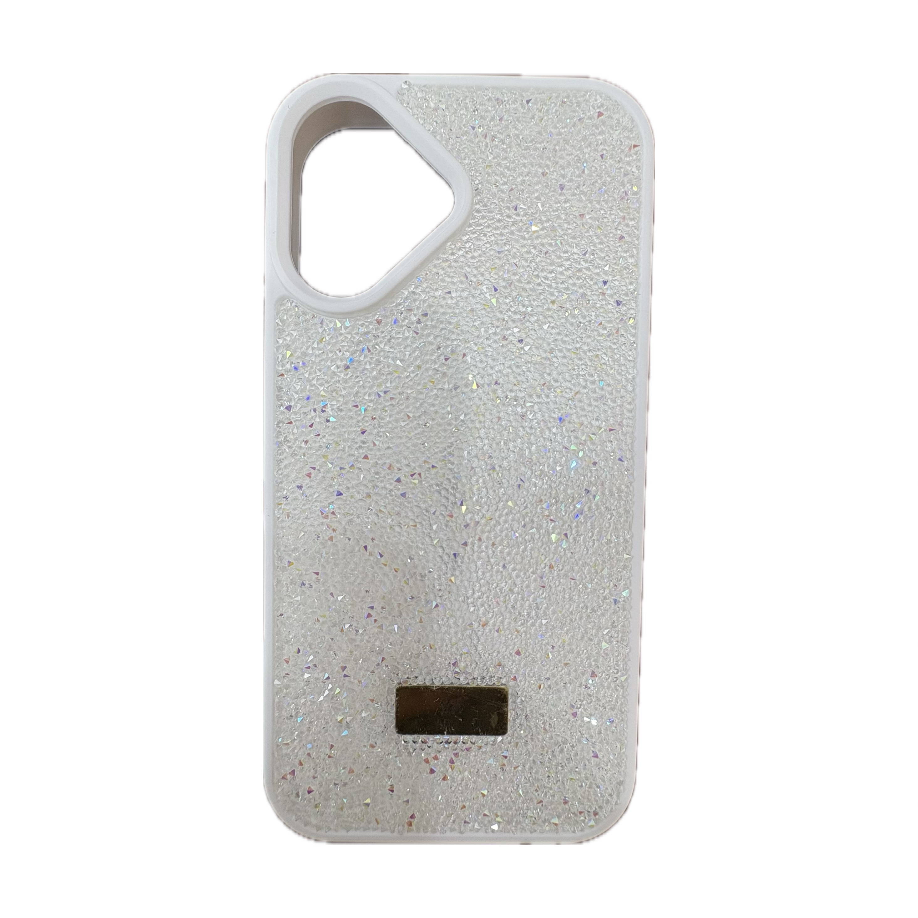 کاور مدل سوارسکی مشکی مناسب iphone 16 نمای ۴